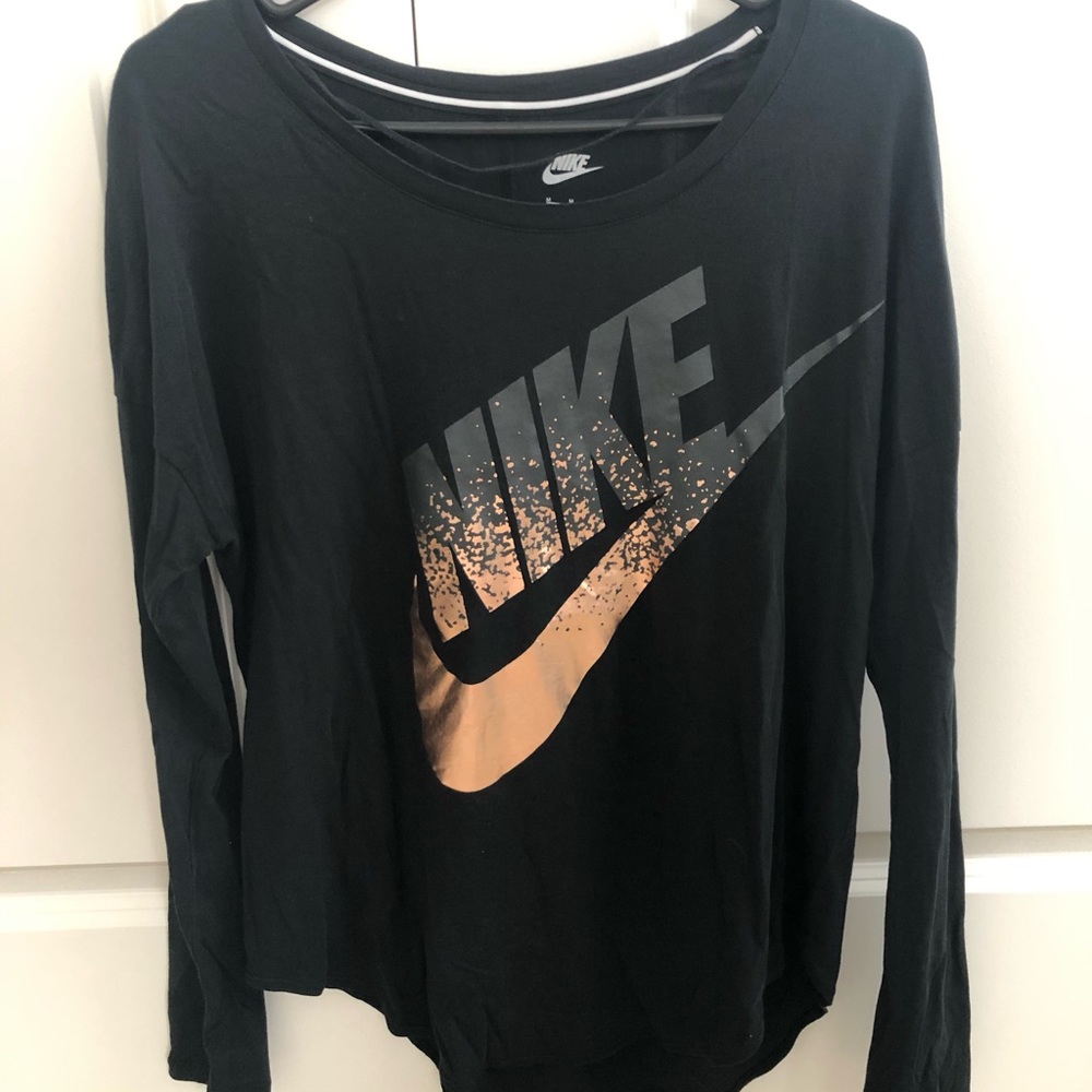 Nike Rose Gold foil long sleeve